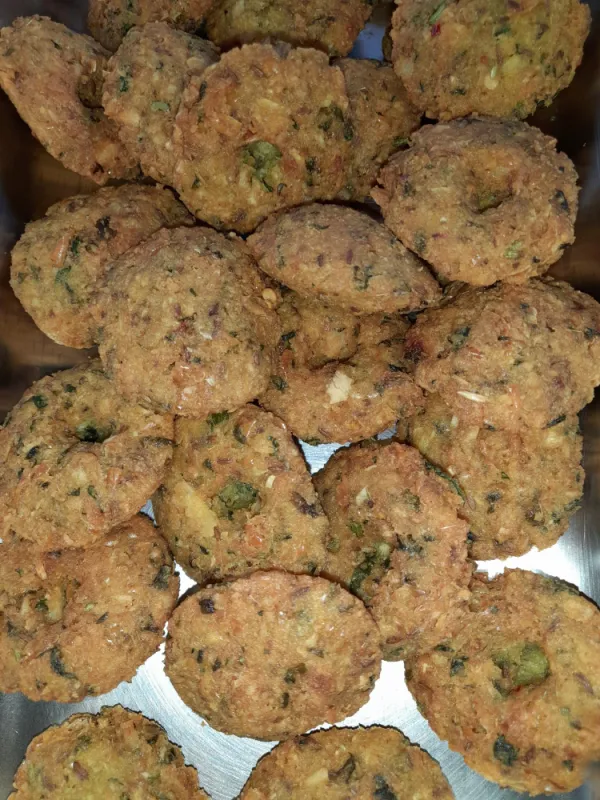 Croquette végétale au pois chiche, SAINT PIERRE, Le Lindasy